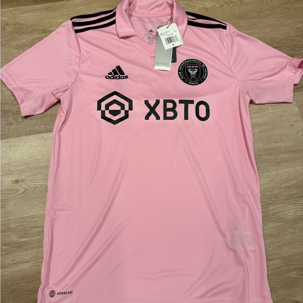 adidas Men's Soccer Messi #10 Inter Miami CF 22/23 Home Jersey